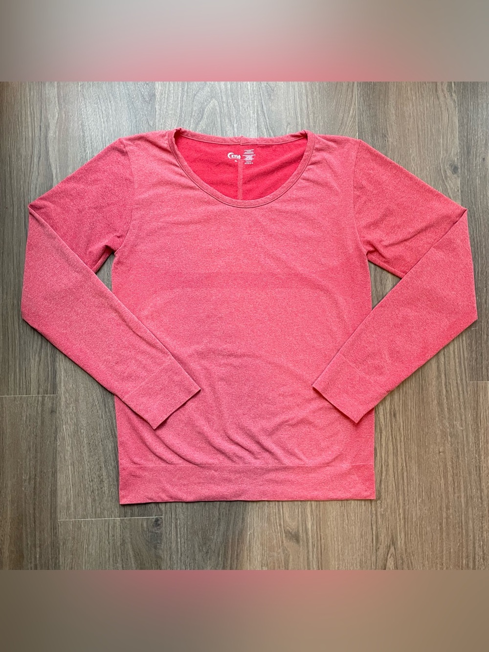 ZYIA Scoop Neck Long Sleeve Tee Sz XL